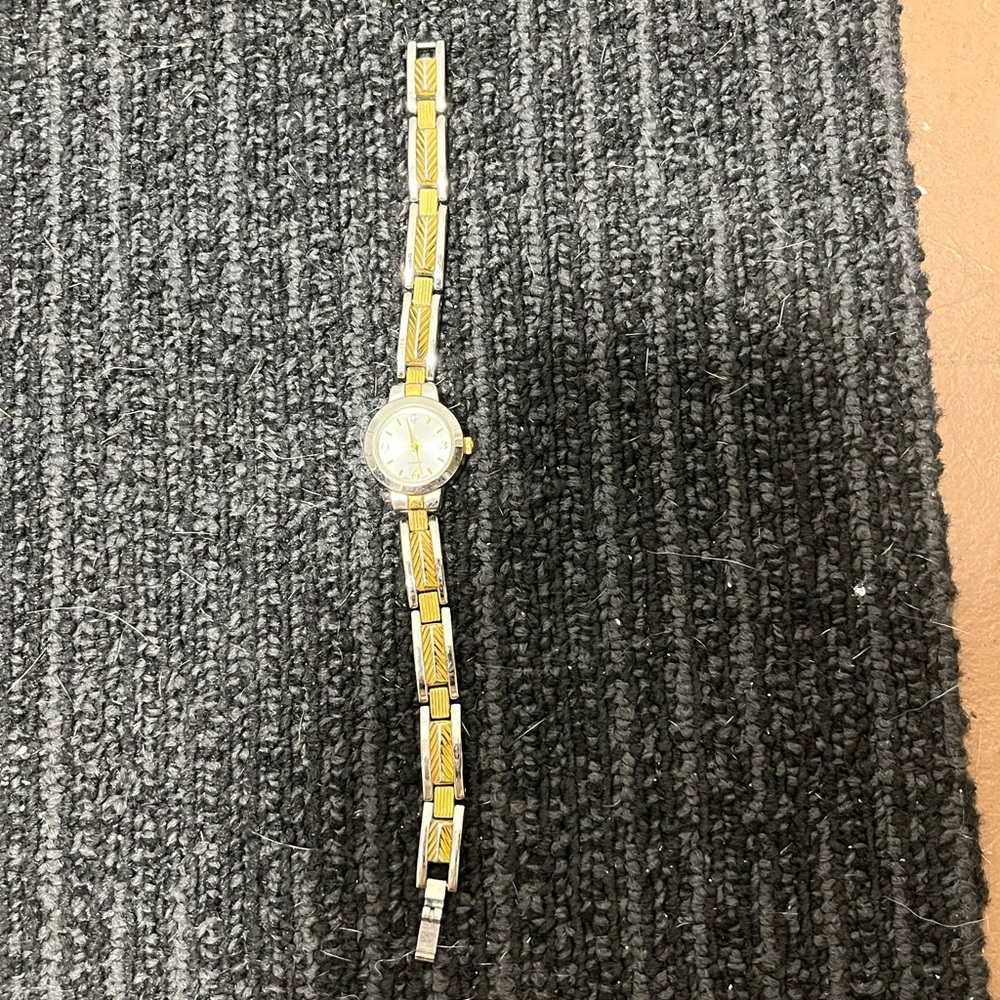Elegant Two-Tone Women's Watch